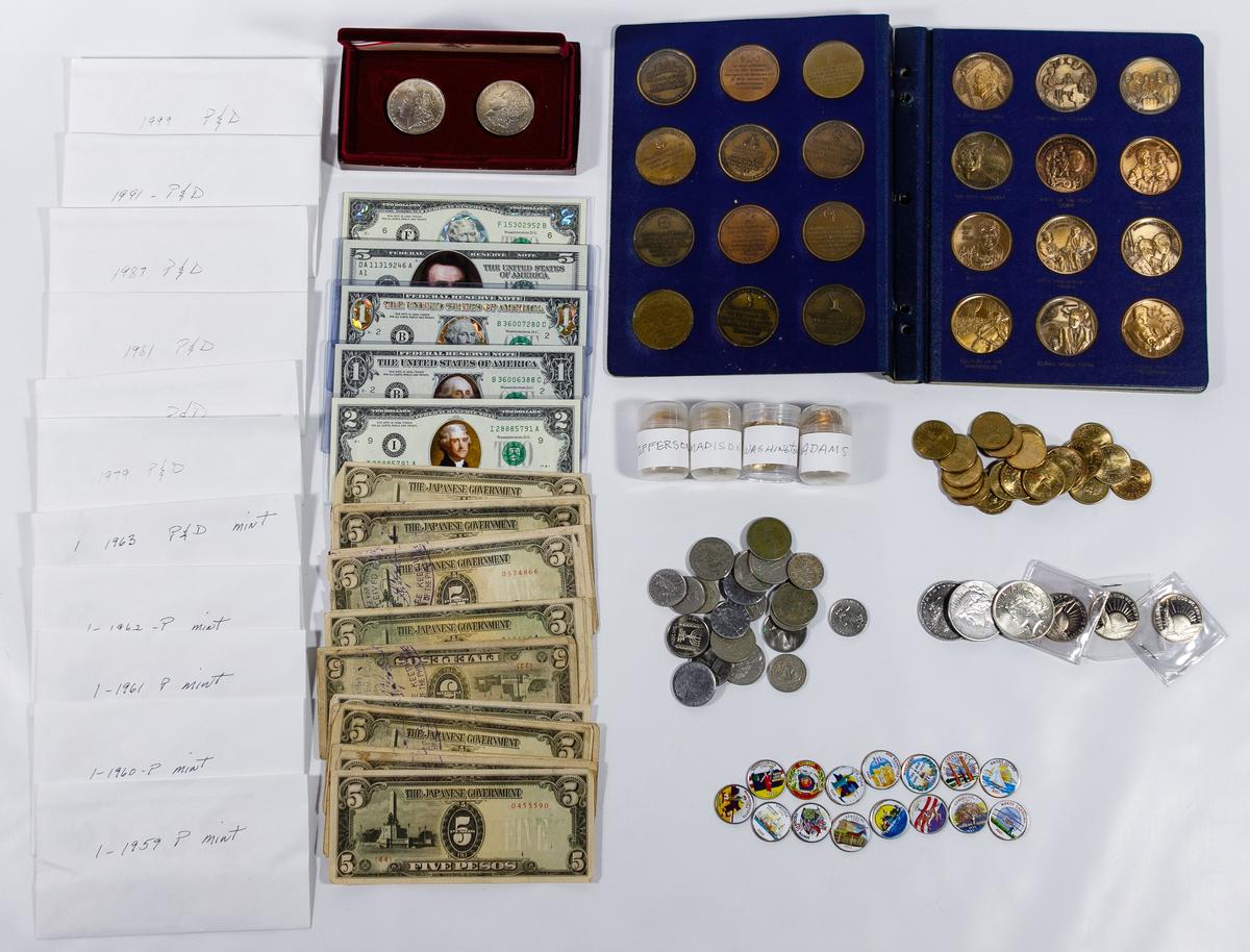 US and World Coin Assortment