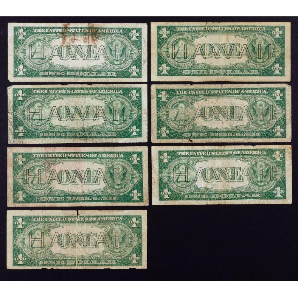 1935-A $1 Hawaii Notes VG-F