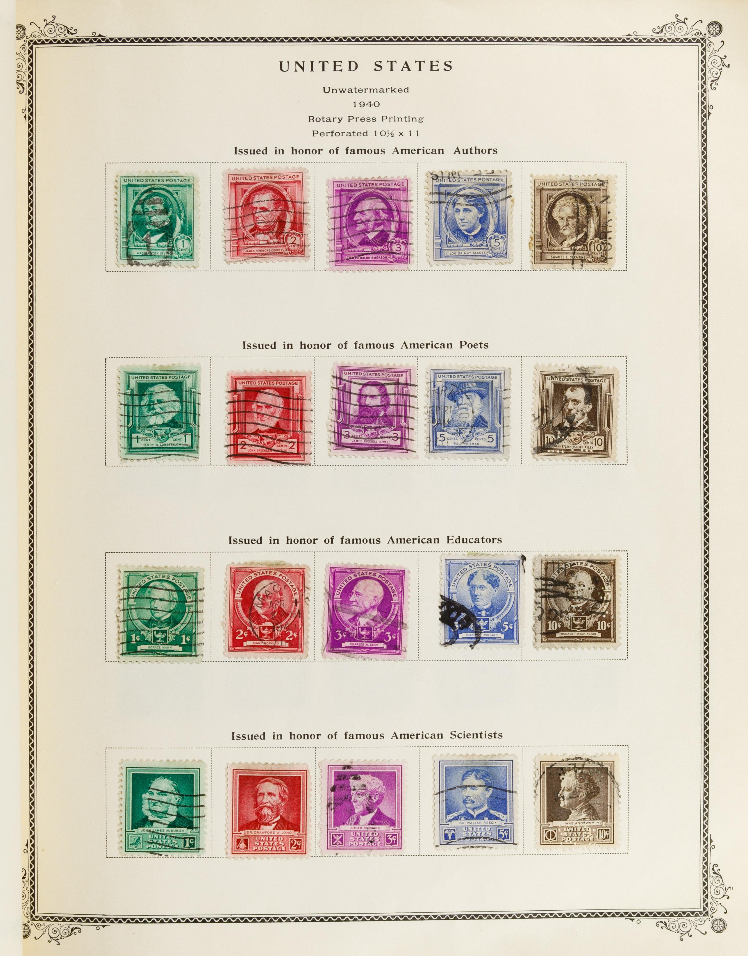 US and World Postage Stamp Assortment