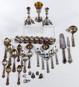 Sterling Silver Hollowware and Flatware Assortment