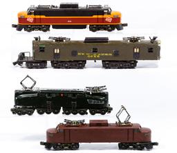 Lionel Model Train Electric Locomotive Assortment