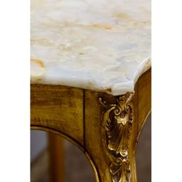 French Marble Top Lamp Table