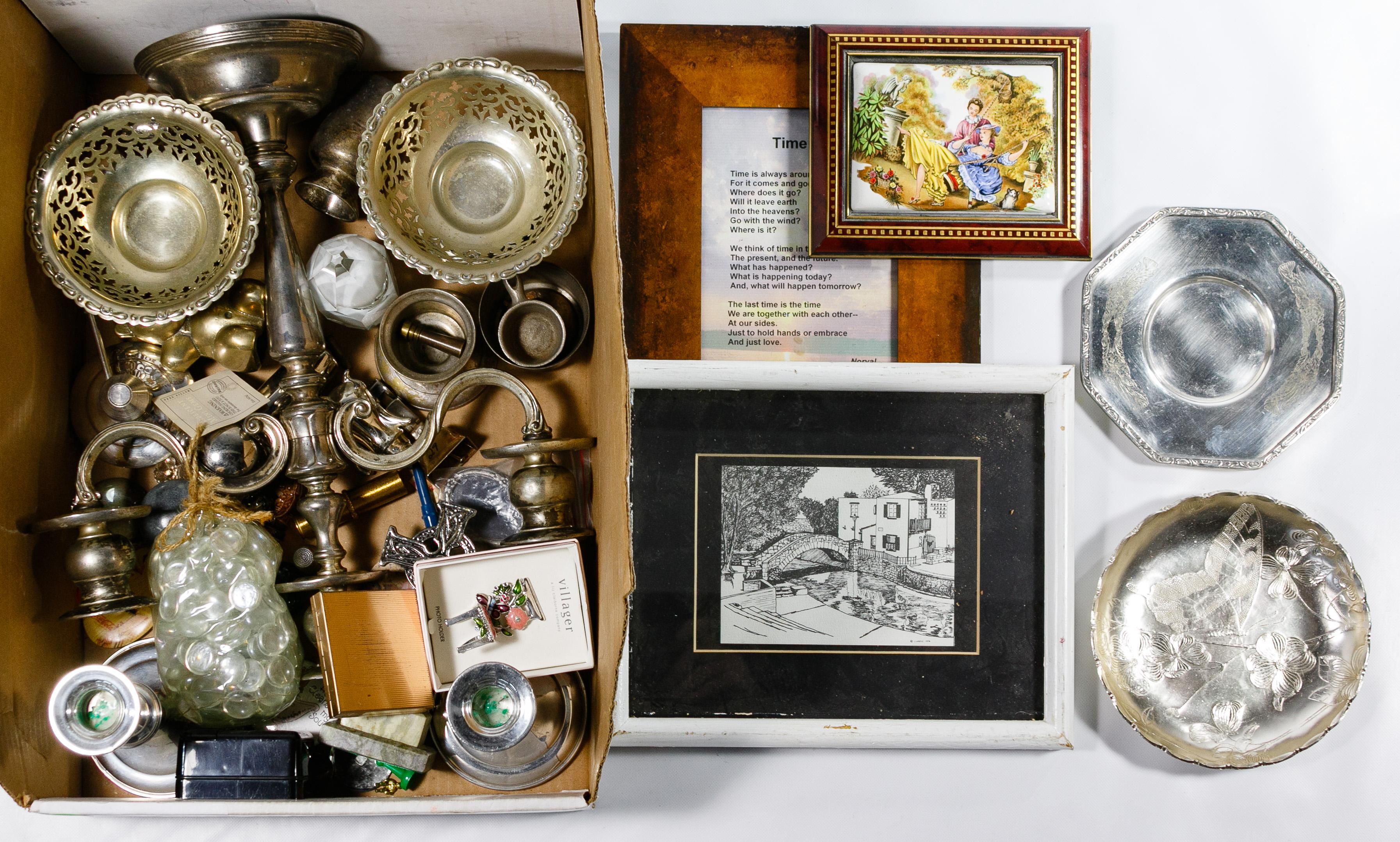 Silverplate Hollowware and Flatware Assortment