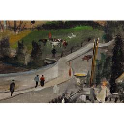 Lucien Adrion (French, 1889-1953) 'Vue de Sevres' Oil on Canvas