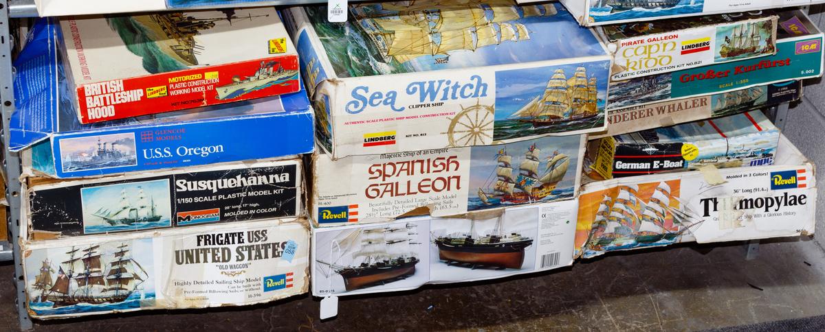 Model Ship Kit Assortment