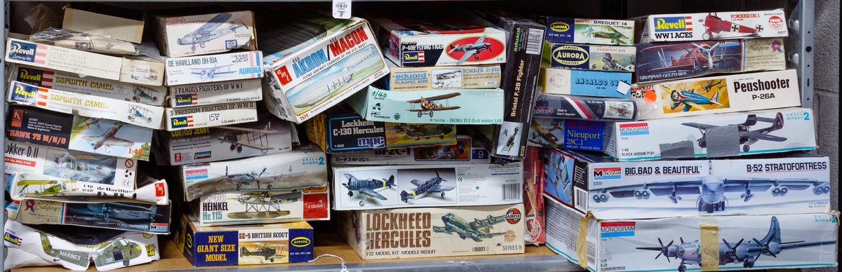 Model Plane Kit Assortment