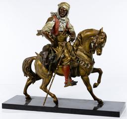 (After) Barye et Guillemin (French, 19th Century) "Return From The Hunt" Spelter Statue