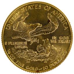 1986 $10 Gold Unc.