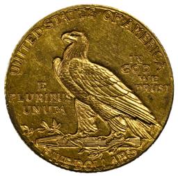 1909-D $5 Gold AU