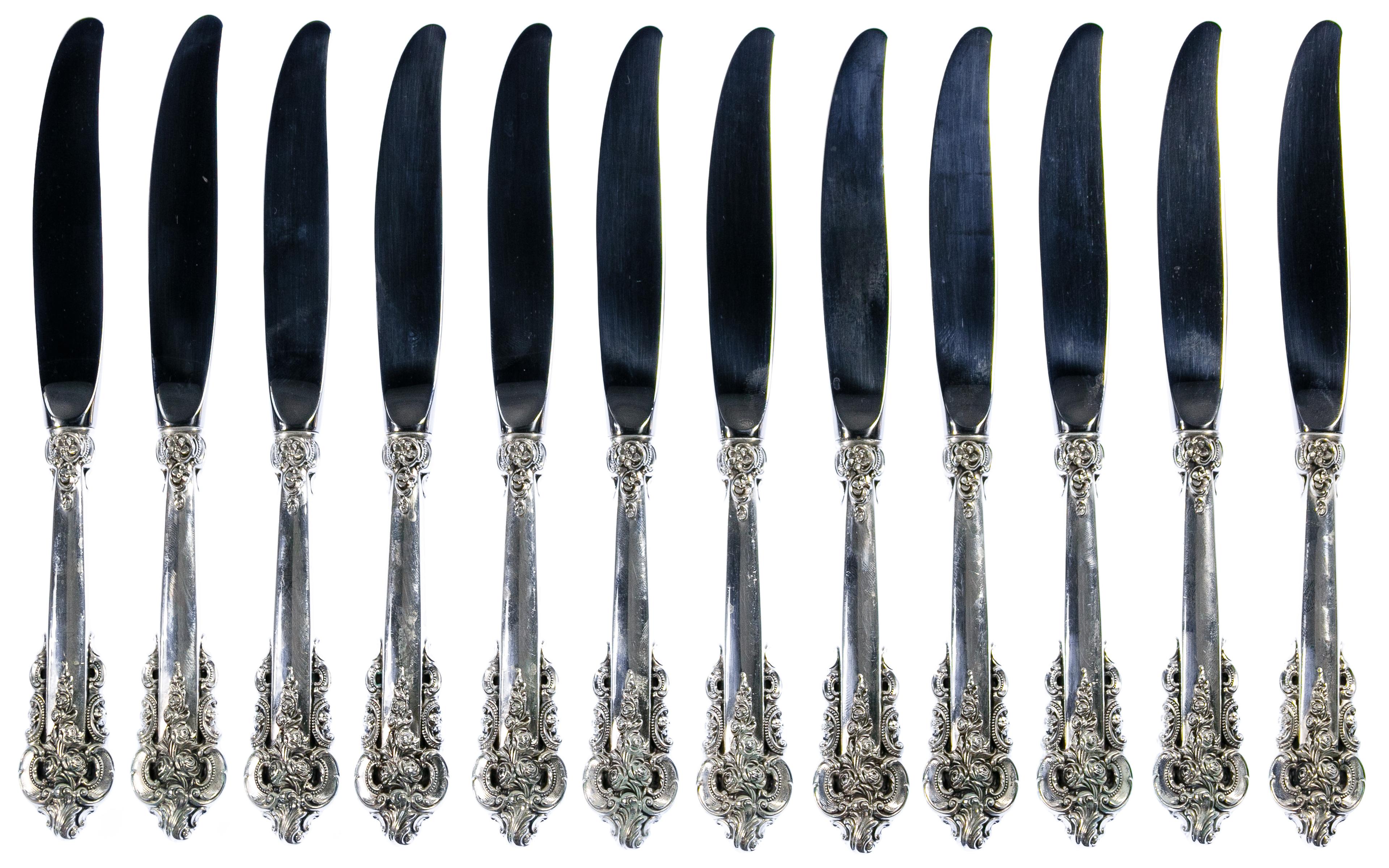 Wallace 'Grande Baroque' Sterling Silver Flatware Service