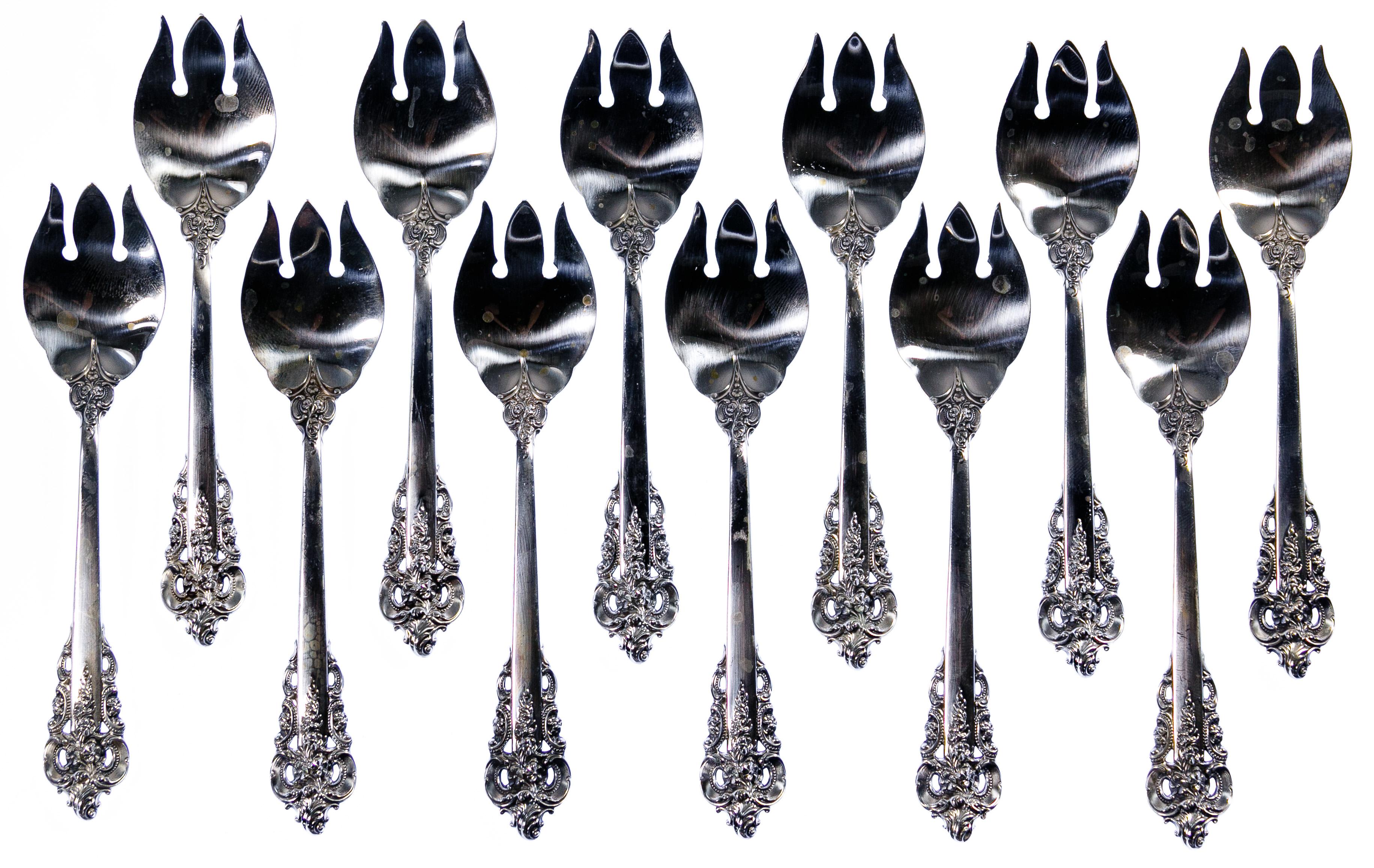 Wallace 'Grande Baroque' Sterling Silver Flatware Service