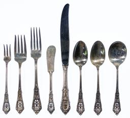 Wallace 'Rose Point' Sterling Silver Flatware Service