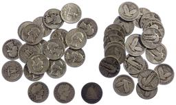 Standing Liberty and Washington 25c Assortment