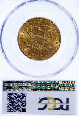 1889-S $10 Gold MS-62 PCGS