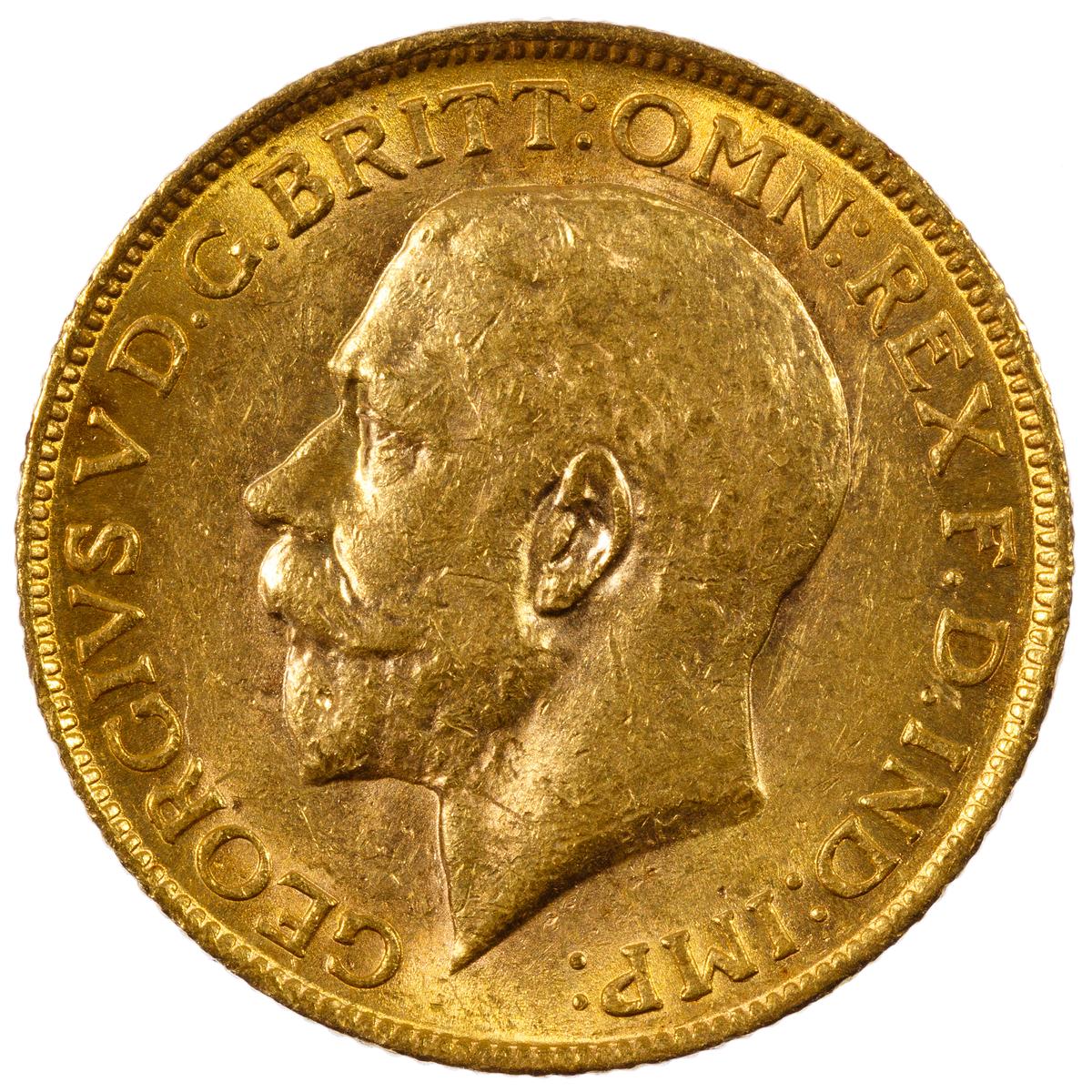 England: 1913 Gold Sovereign