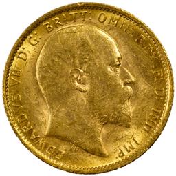 England: 1905 Gold Sovereign