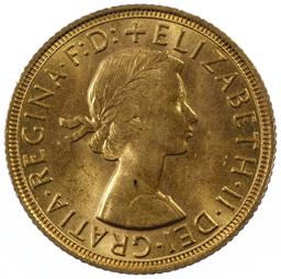 England: 1959 Gold Sovereign