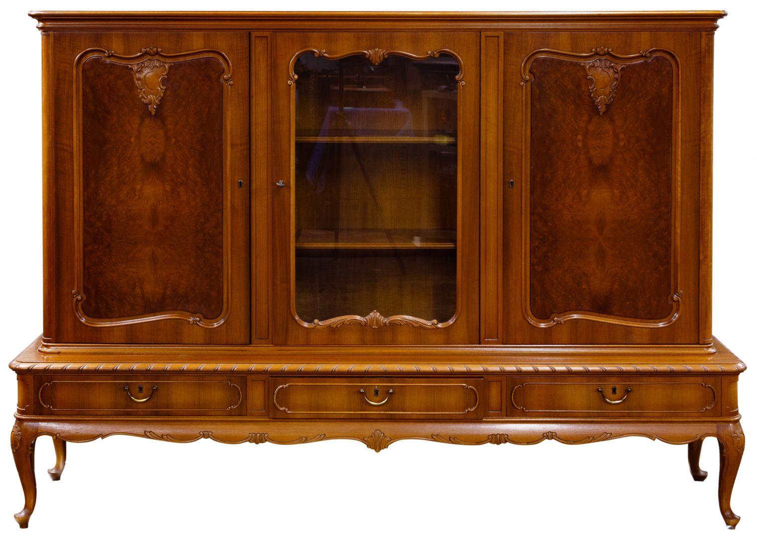 Provincial Style Maple Hutch on Stand