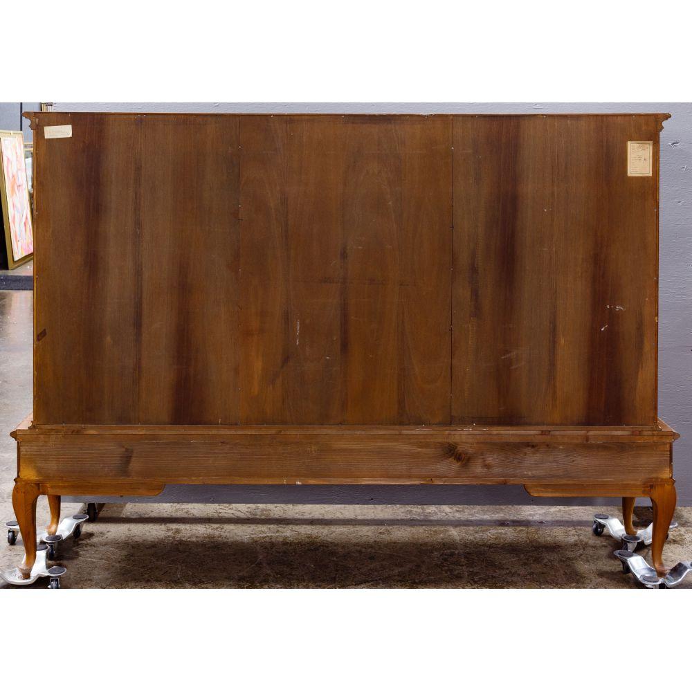 Provincial Style Maple Hutch on Stand