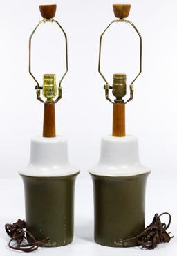 Jane and Gordon Martz for Marshall Studios Ceramic Table Lamps