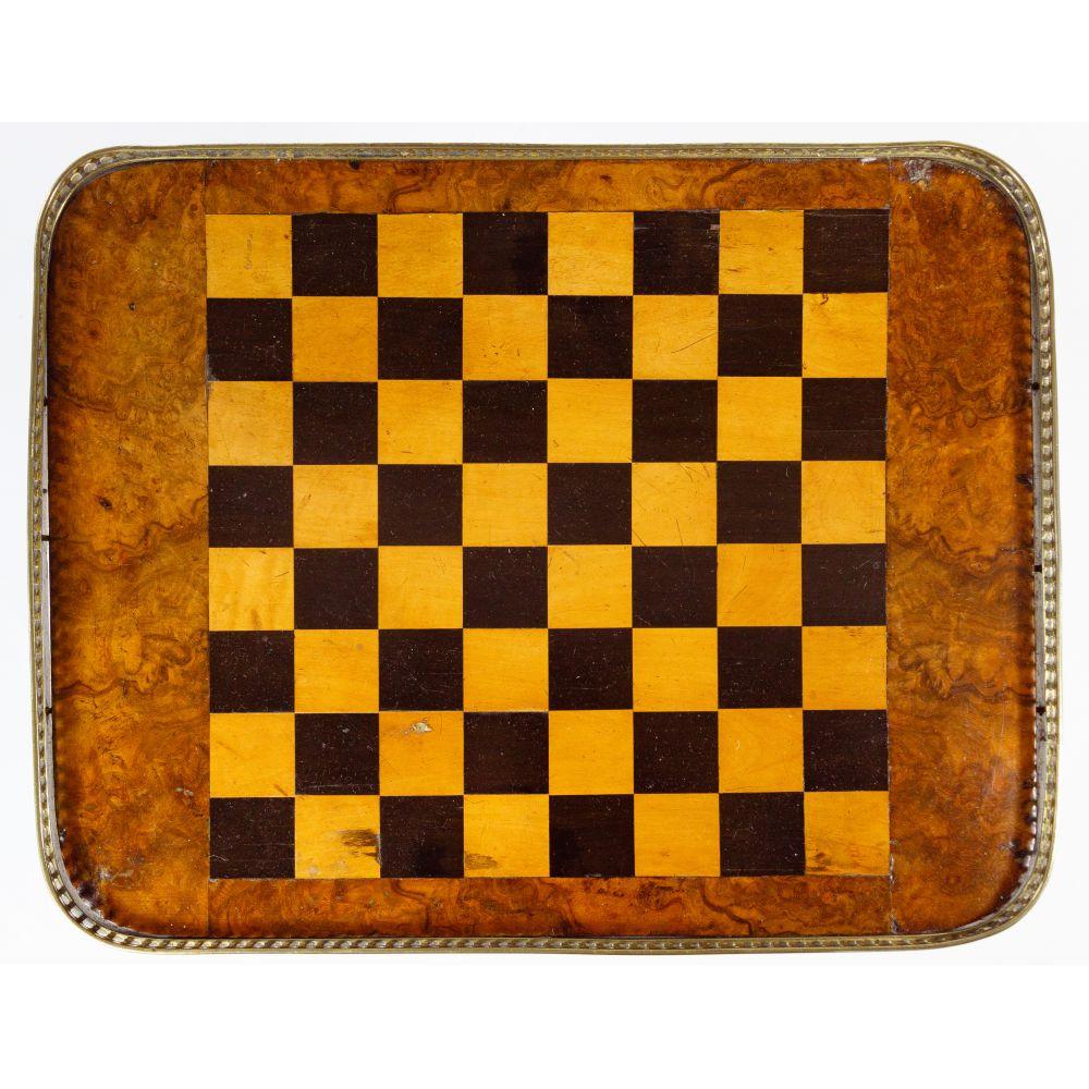 Parquetry Chess Table