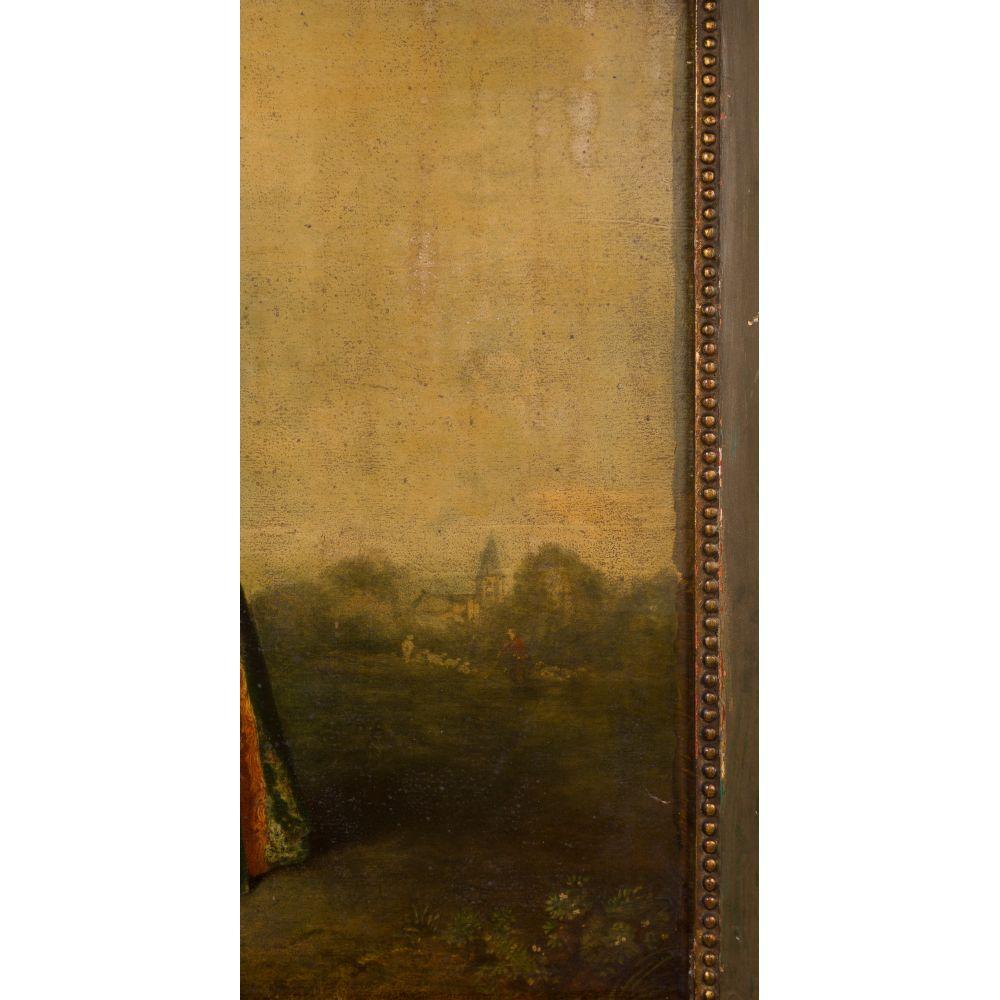 French Trumeau Mirror