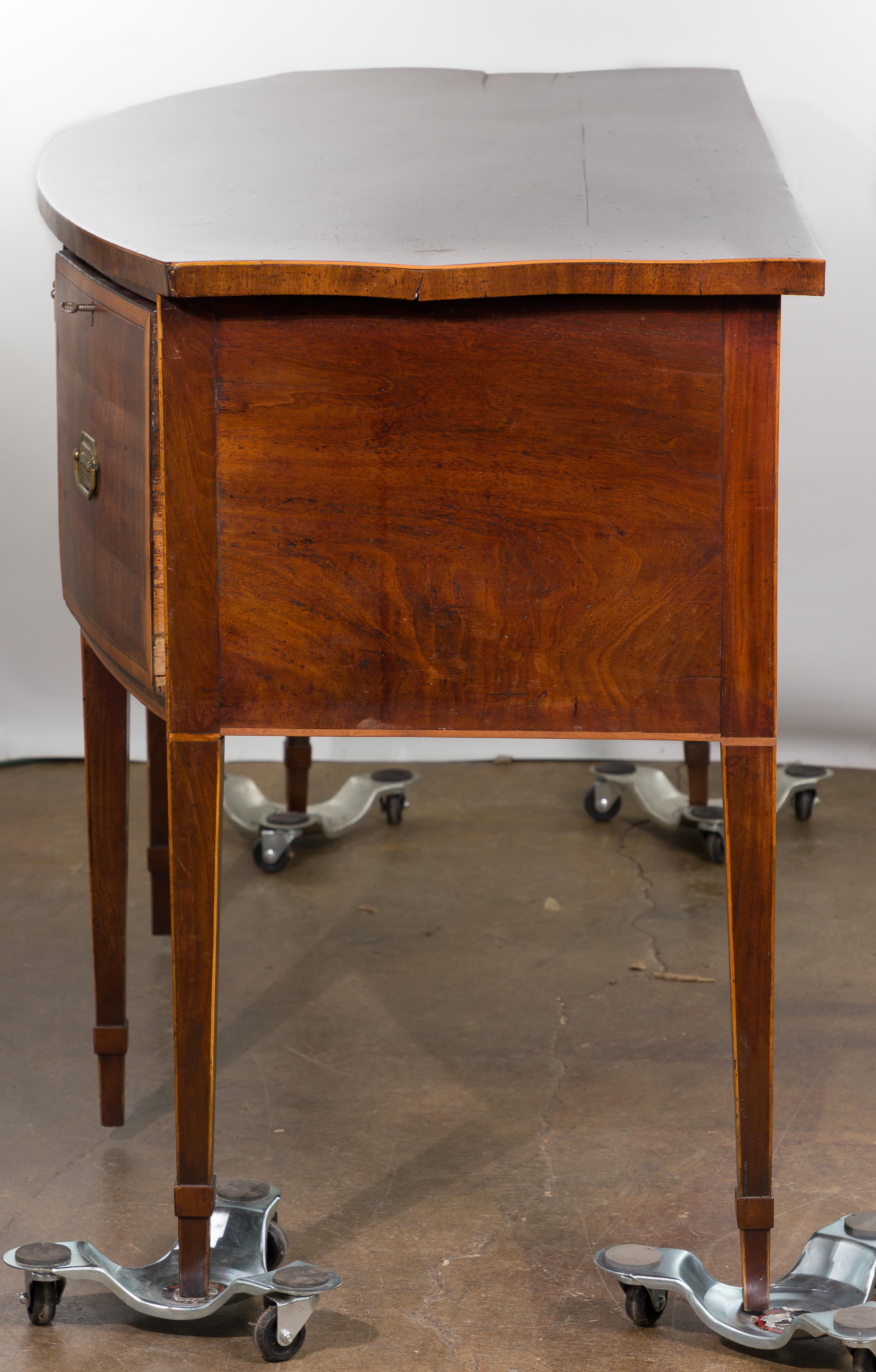 Sheraton Style Mahogany Sideboard Buffet