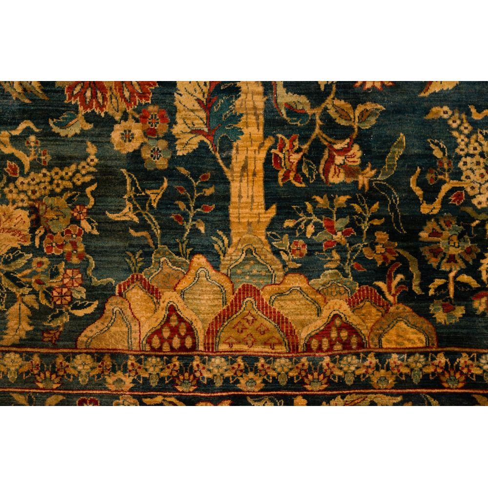 Persian Tree of Life Wool Area Rug