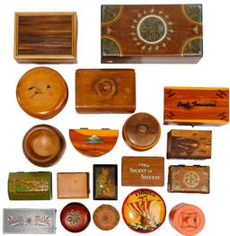 Chinese Sewing Box and Box Assortment