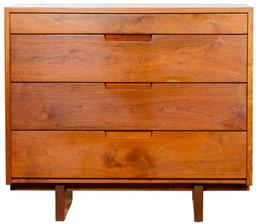 George Nakashima Walnut Chest of Drawers