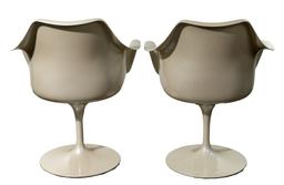 Eero Saarinen for Knoll Tulip Arm Chairs