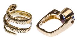 14k Yellow Gold Rings