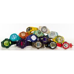 Casio G-Shock and Baby G Wristwatch Assortment