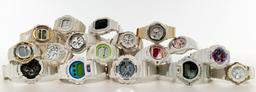 Casio G-Shock and Baby G Wristwatch Assortment