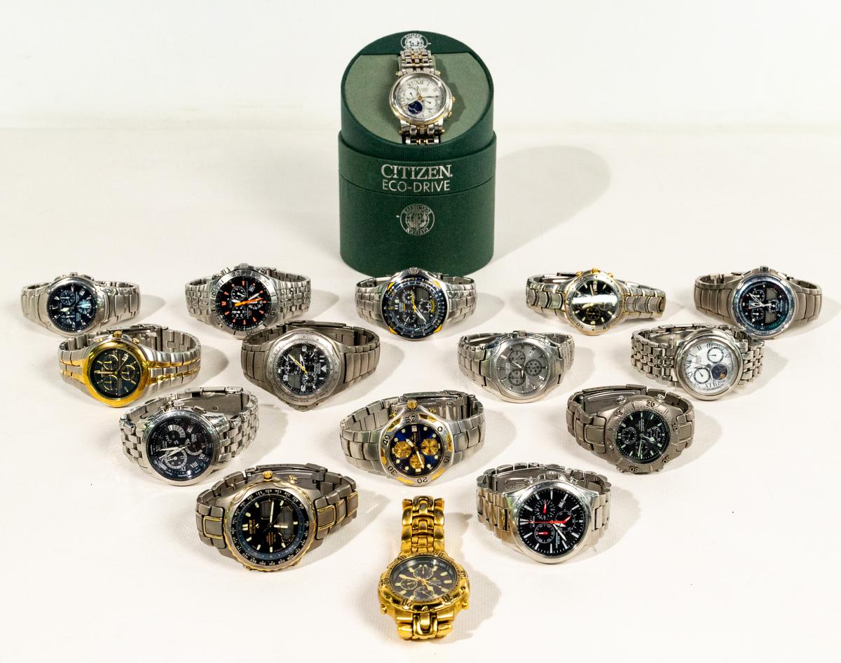 Citizen Chronograph Wristwatch Assortment