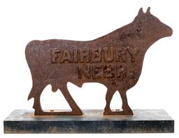 Fairbury Nebraska Cast Iron Bull Windmill Weight