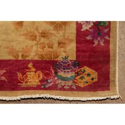 Chinese Art Deco Wool Rug