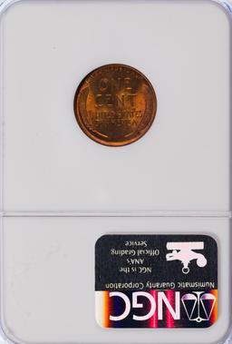 1917 1c MS-64 RB NGC