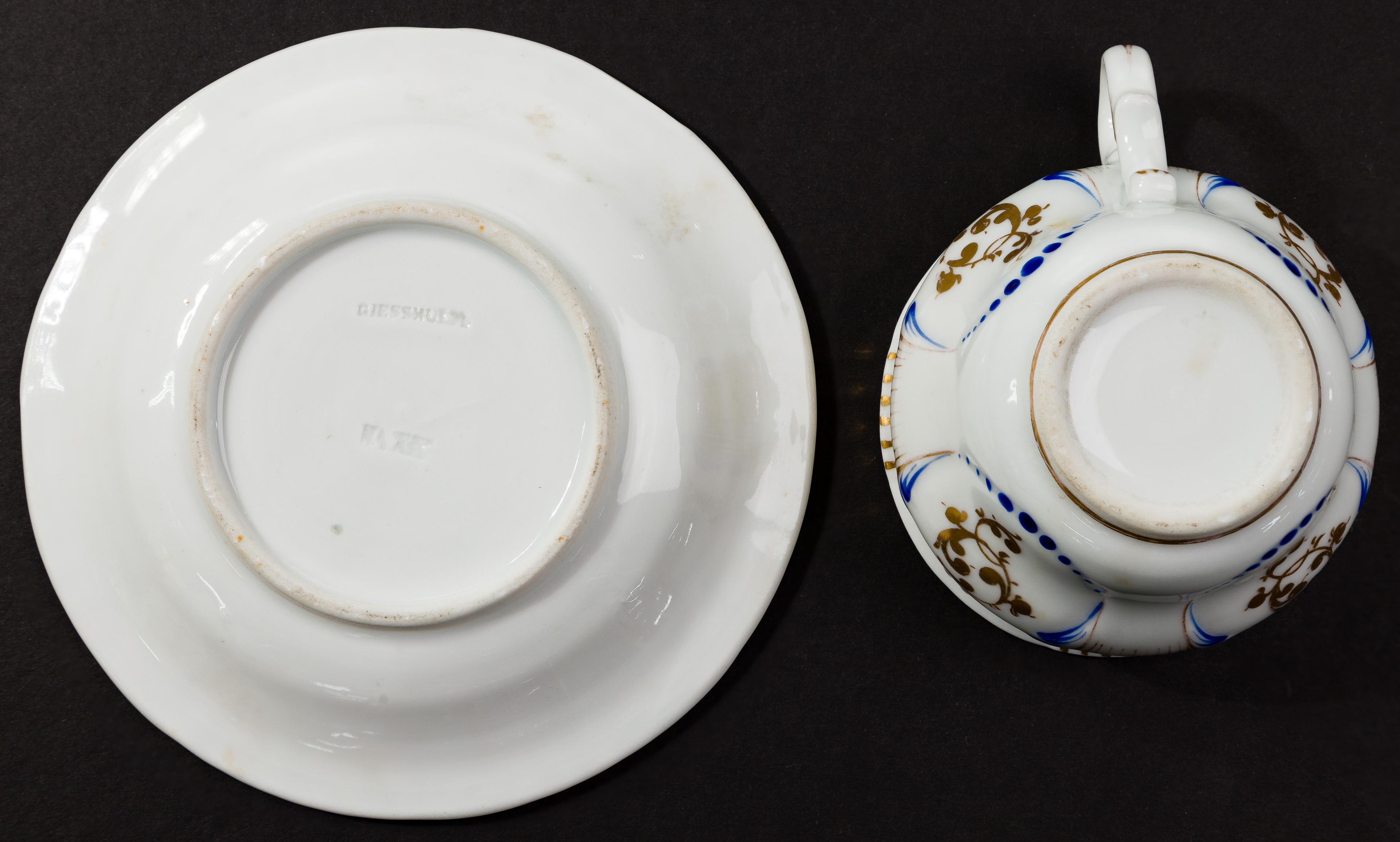 Porcelain Cup and Saucer Assortment