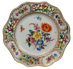 Porcelain Plate and Vase Assortment