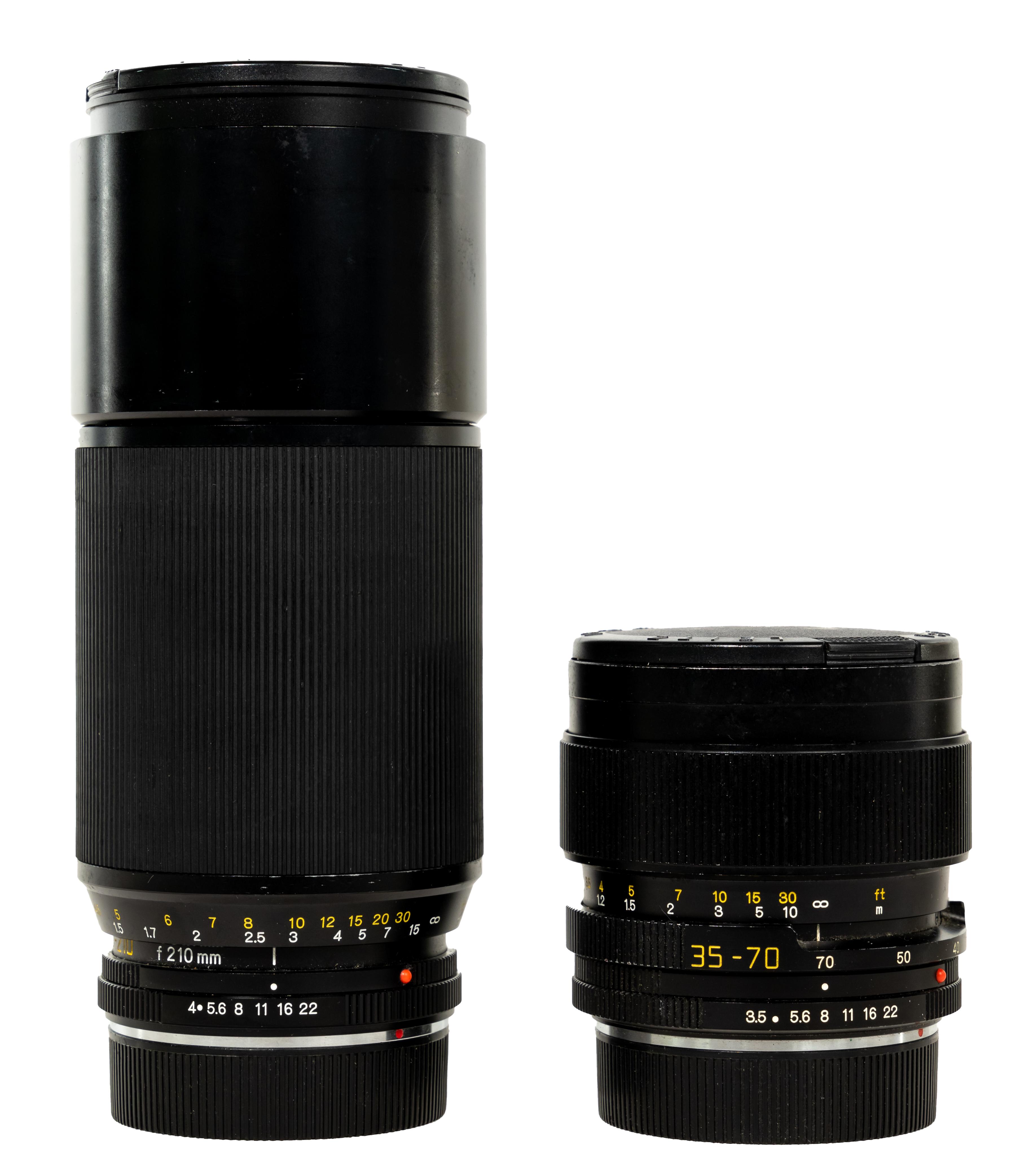 Leitz Vario Elmar-R Lenses with Boxes