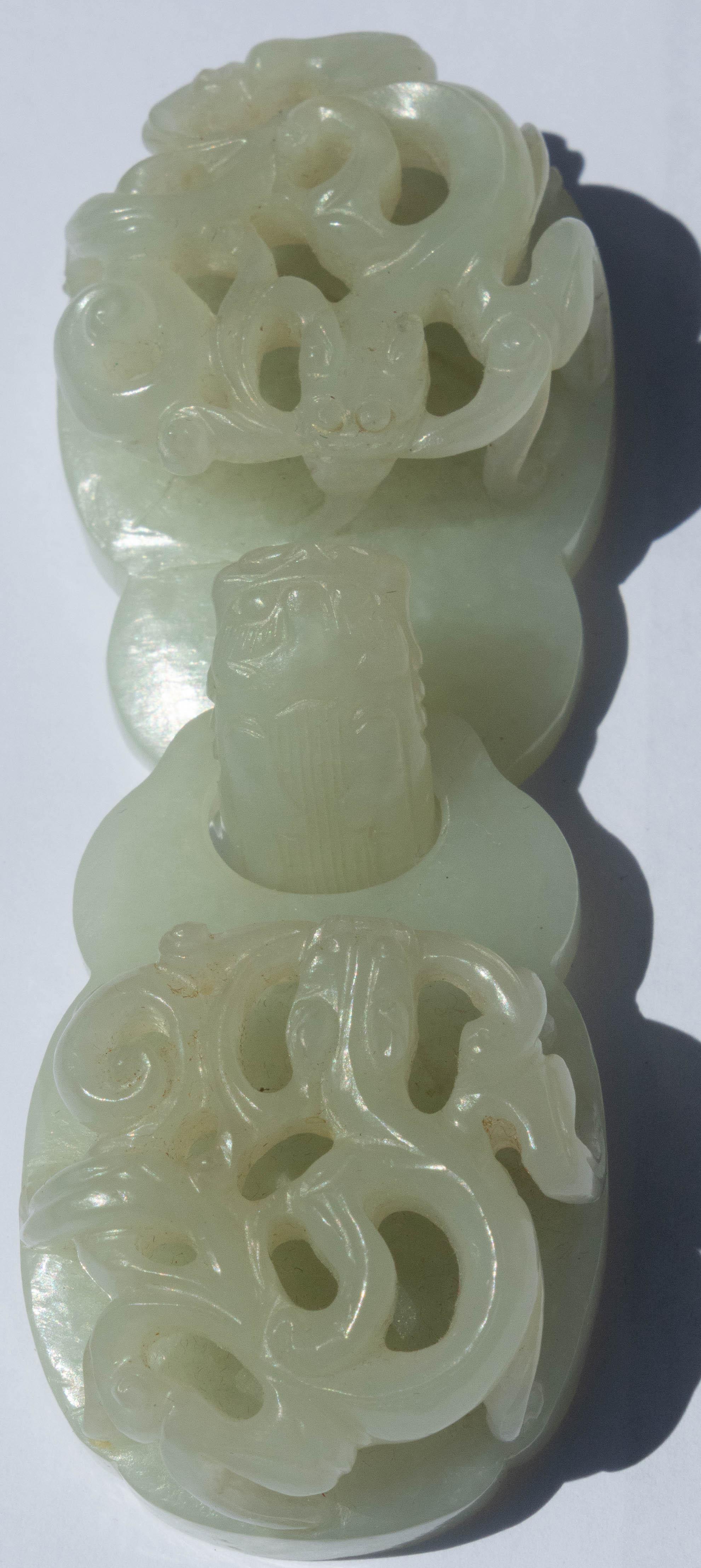 Carved Jadeite Jade and Soapstone Jewelry Assortment