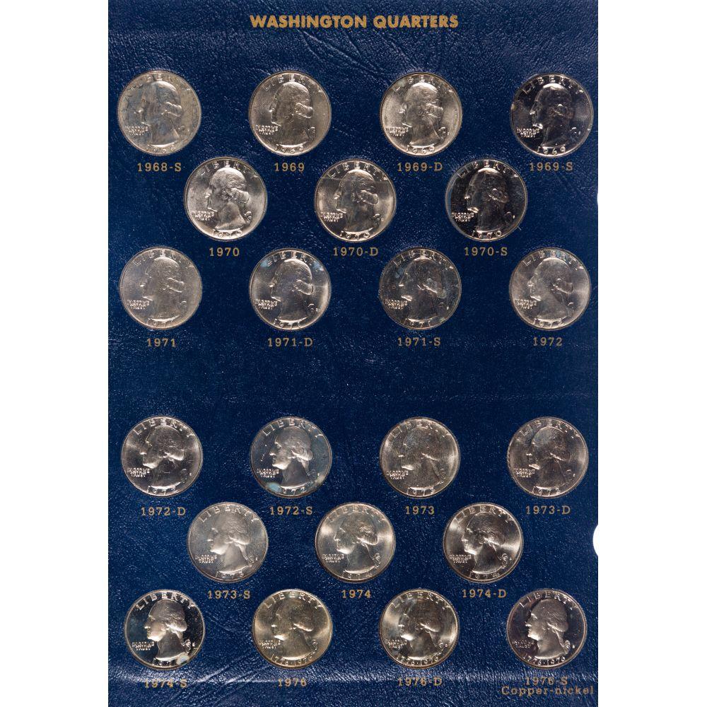 1932-1990 Washington 25c Complete Set