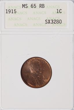 1915 1c MS-65 RB ANACS