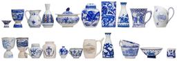 Asian Blue and White China Assortment