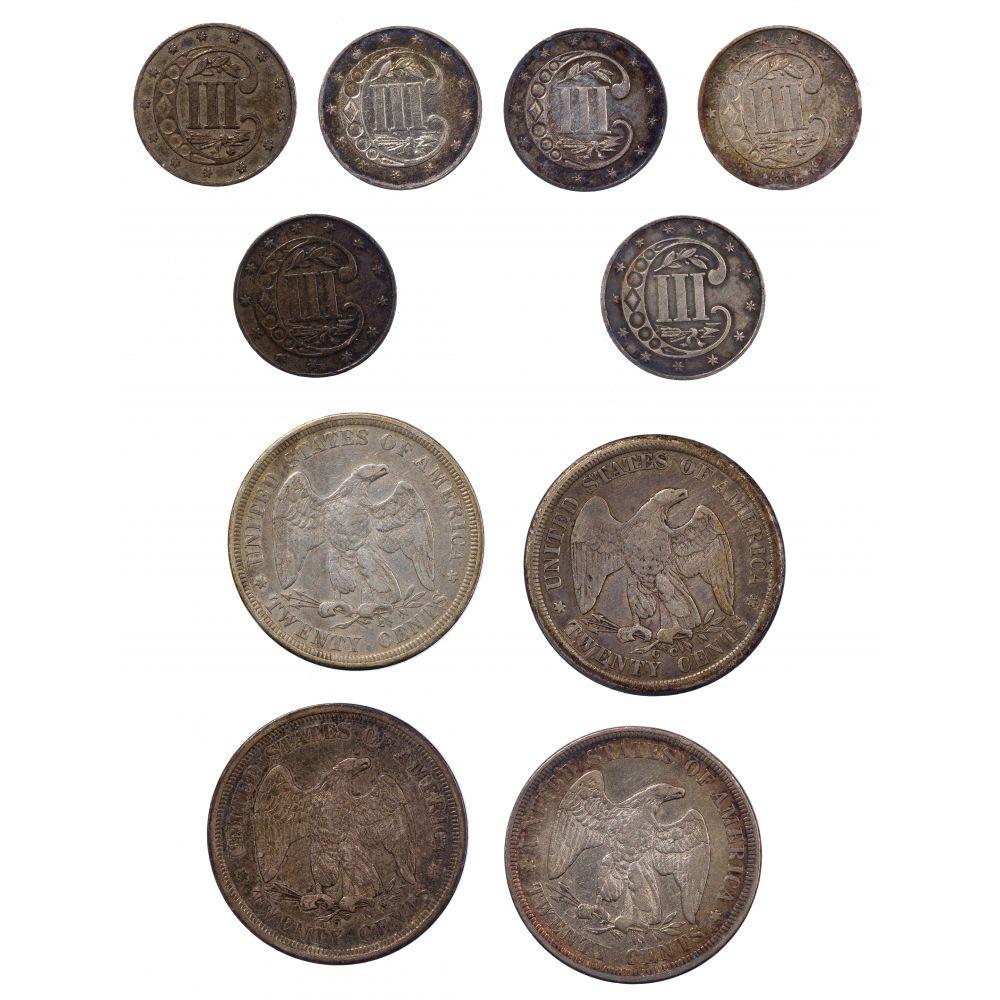 3c and 20c Coin Set Assortment