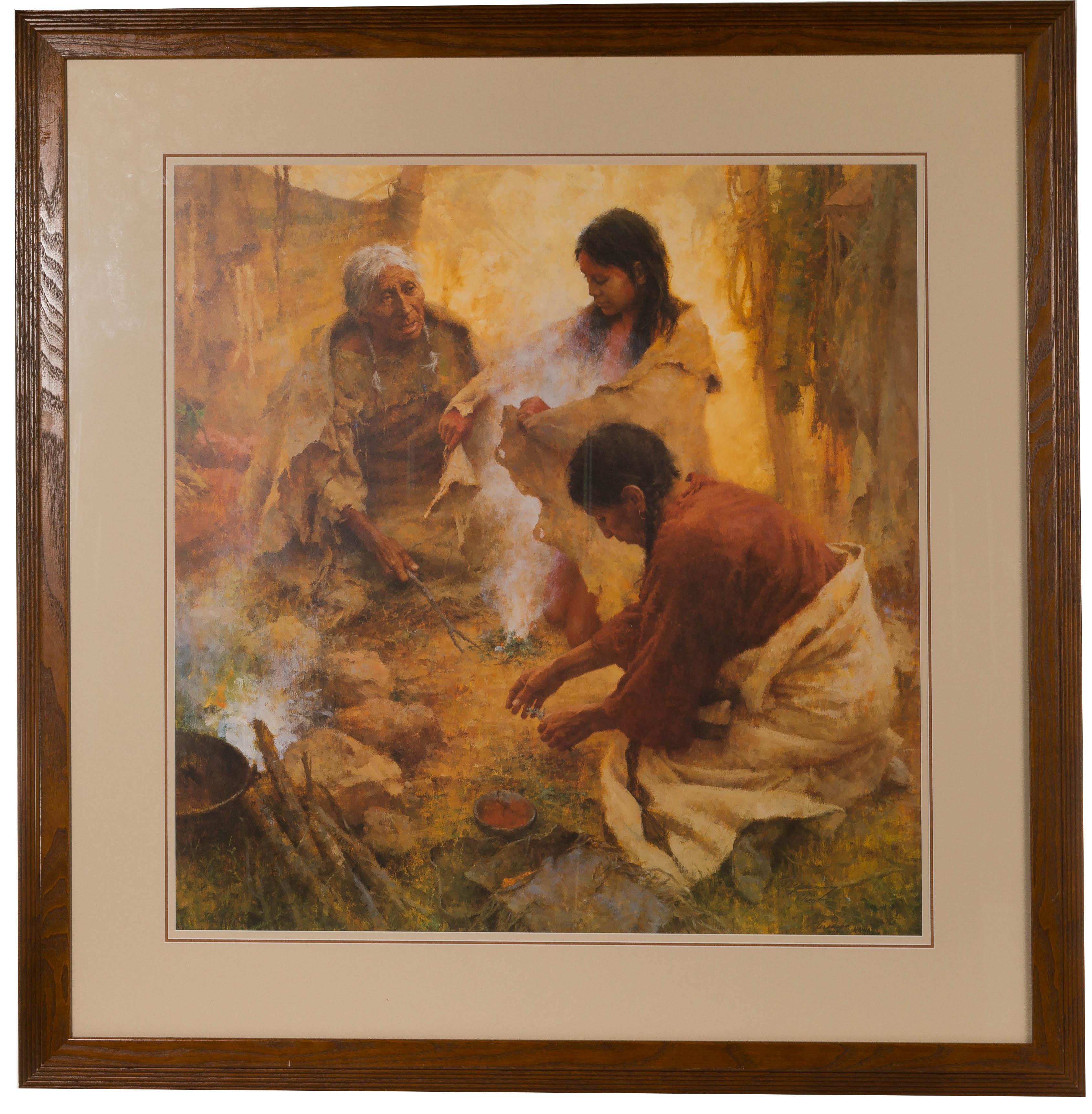 Howard Terpning (American, b.1927) Offset Lithographs