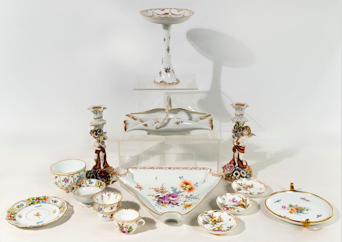 Dresden Porcelain Assortment