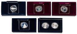 US Silver Commemorative Coin Assortment