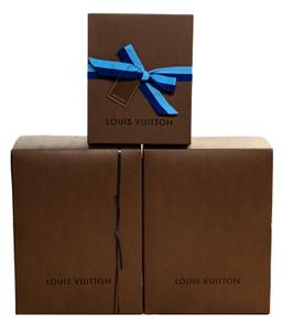 Louis Vuitton, Cartier and Luxury Brand Empty Box and Bag Assortment